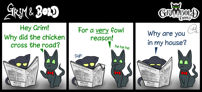 Grim and Bold COMIC 001